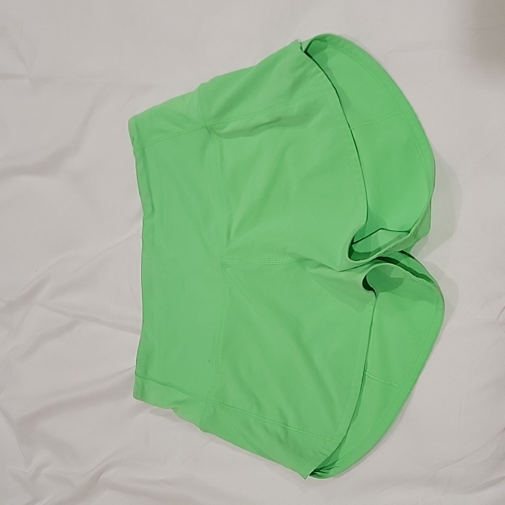 Lululemon pistachio shorts"2.5"